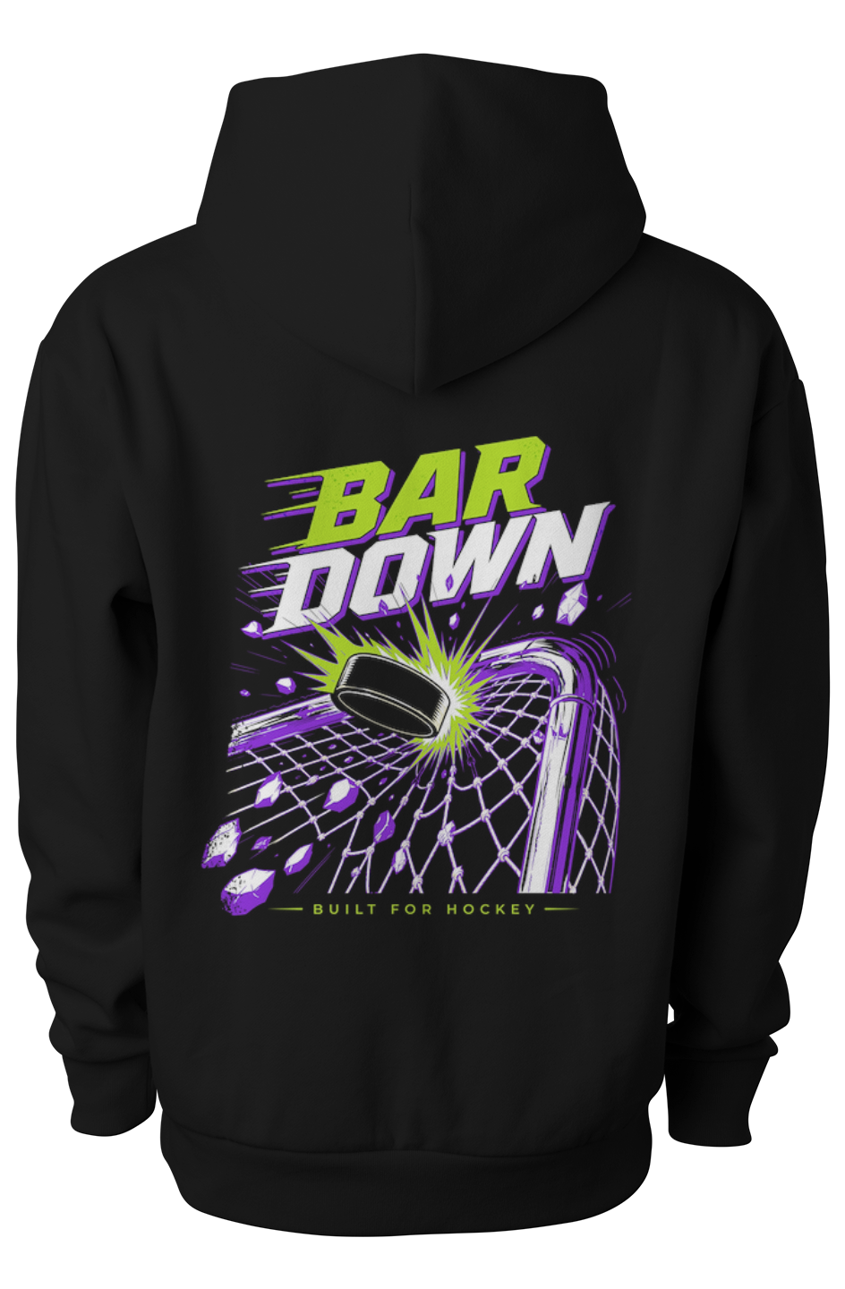 Bar Down Clapper King Adult Hoodie