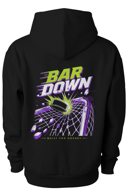 Bar Down Clapper King Adult Hoodie